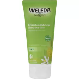 WELEDA Gel Doccia Rinfrescante Agrumi, 200 ml