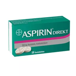 ASPIRIN Direkt compresse masticabili, 10 pz