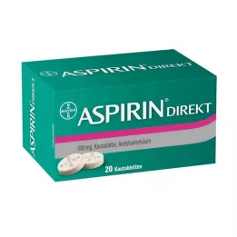 ASPIRIN Compresse masticabili dirette, 20 pz