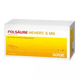 FOLSÄURE HEVERT Fiale da 5 mg, 100 pz