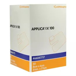 APPLICA Cerotto cannula I.V.100 con tampone assorbente, 50 pz