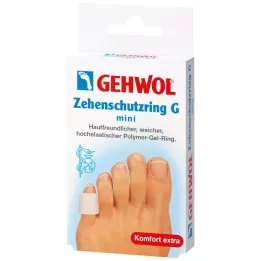 GEHWOL Anello di protezione per le dita in gel polimerico G mini, 2 pezzi