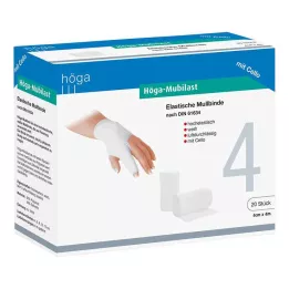 HÖGA-MUBILAST Benda di fissaggio 4 cmx4 m con cellophane, 1 pz