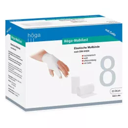 HÖGA-MUBILAST Benda di fissaggio 8 cmx4 m con cellophane, 1 pz