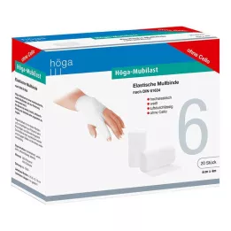 HÖGA-MUBILAST Benda di fissaggio 6 cmx4 m senza cellophane, 20 pz