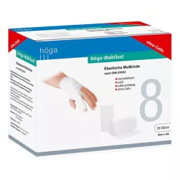 HÖGA-MUBILAST Benda di fissaggio 8 cmx4 m senza cellophane, 20 pz