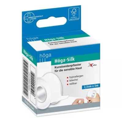 HÖGA-SILK Gesso 2,5 cmx5 m, 1 pz HÖGA-SILK Gesso 2,5 cmx5 m, 1 pz