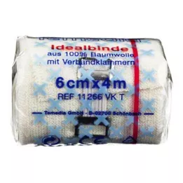 IDEALBINDE 6 cm con morsetto, 1 pezzo