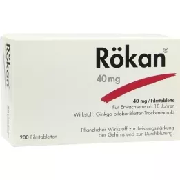 RÖKAN Compresse rivestite con film da 40 mg, 200 pz
