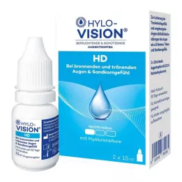 HYLO-VISION HD Collirio, 2X15 ml