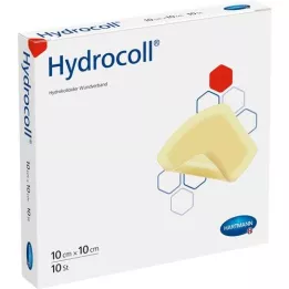 HYDROCOLL Associazione ferita 10x10 cm, 10 pz