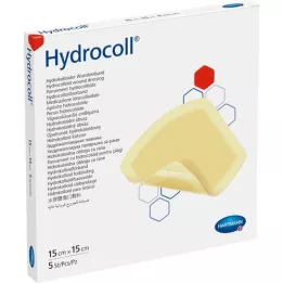 HYDROCOLL Associazione della ferita 15x15 cm, 5 pz