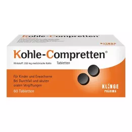 KOHLE Compresse Compretten, 60 pz