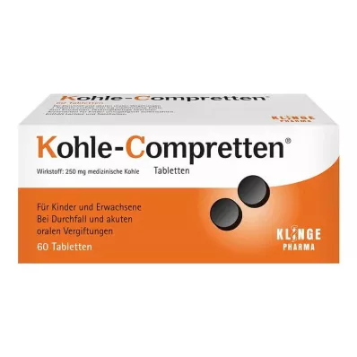 KOHLE Compresse Compretten, 60 pz KOHLE Compresse Compretten, 60 pz