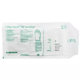 VASCO OP Guanti Sensitive sterili senza polvere taglia 7.0, 2 pz