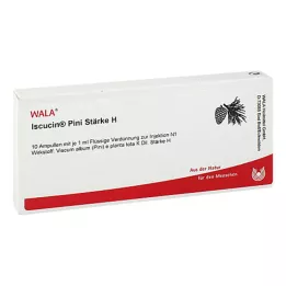 ISCUCIN Fiale di pini Strength H, 10X1 ml