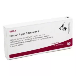 ISCUCIN fiale populi potency series I, 10X1 ml