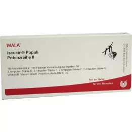ISCUCIN serie di potenza populi II fiale, 10X1 ml