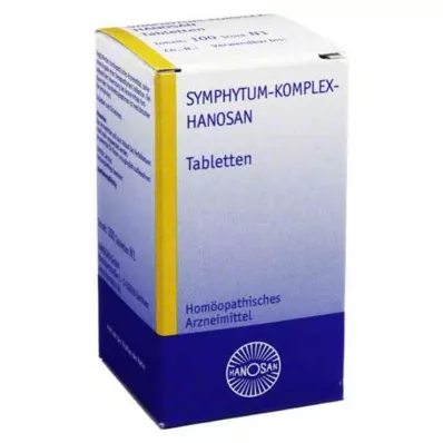 SYMPHYTUM KOMPLEX Compresse Hanosan, 100 pz
