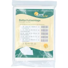 BETTSCHUTZEINLAGE Slide 90x150 cm bianco, 1 pz