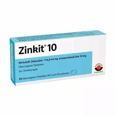 ZINKIT 10 compresse rivestite, 20 pz ZINKIT 10 compresse rivestite, 20 pz