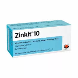 ZINKIT 10 compresse rivestite, 100 pz