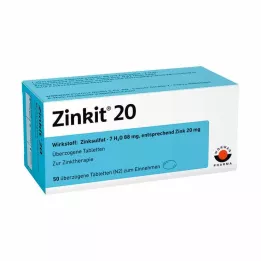 ZINKIT 20 compresse rivestite, 50 pz