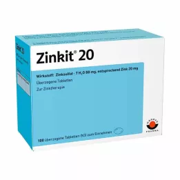 ZINKIT 20 compresse rivestite, 100 pz