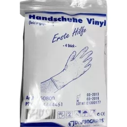 HANDSCHUHE Anti Aids Vinyl, 4 pz