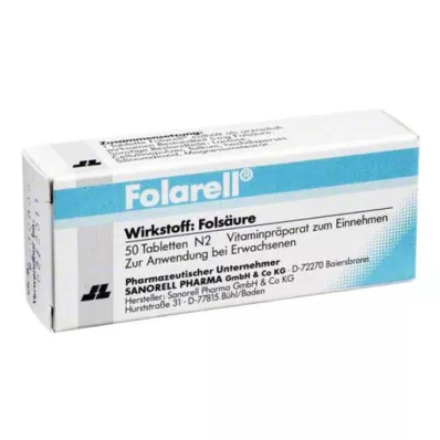 FOLARELL Compresse, 50 pz FOLARELL Compresse, 50 pz