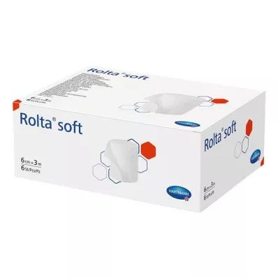 ROLTA benda morbida in cotone sintetico 10 cm x 3 m, 6 pezzi ROLTA benda morbida in cotone sintetico 10 cm x 3 m, 6 pezzi