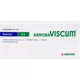 ABNOBAVISCUM Quercus D 6 fiale, 8 pz