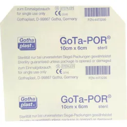 Cerotto per ferite Gota-Por sterile 60x100 mm, 1 pz
