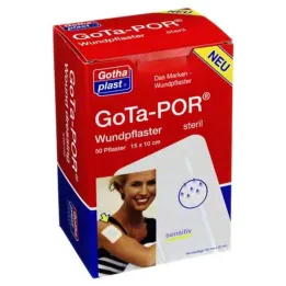 Cerotto per ferite Gota-Por sterile 100x150 mm, 50 pezzi