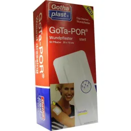 Cerotto per ferite Gota-Por sterile 100x250 mm, 50 pezzi
