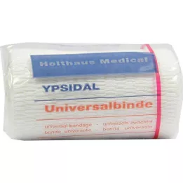 UNIVERSALBINDE Ypsidale 8 cmx5 m i.Zellg.bianco, 1 pz