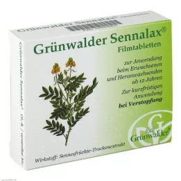 GRÜNWALDER Sennalax compresse rivestite con film, 30 pz