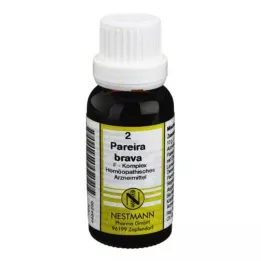 PAREIRA BRAVA F complesso n. 2 diluizione, 20 ml