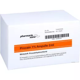 PROCAIN Röwo 1% ampoule 2 ml, 50x2 ml