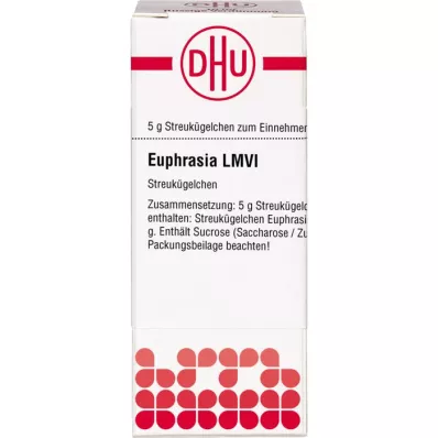 EUPHRASIA LM VI Globuli, 5 g