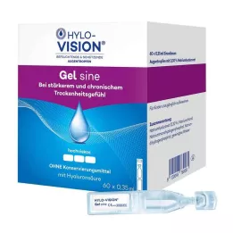 HYLO-VISION Pipette monodose Gel sine, 60X0,35 ml