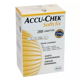 ACCU-CHEK Lancette Softclix, 200 pz