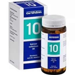 BIOCHEMIE Orthim 10 sodio solforico D 6 compresse, 400 pz