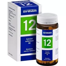 BIOCHEMIE Orthim 12 Calcium sulfuricum D 6 compresse, 400 pz