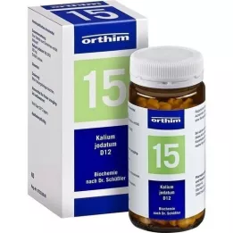 BIOCHEMIE Orthim 15 Idatum di potassio D 12 compresse, 400 pz