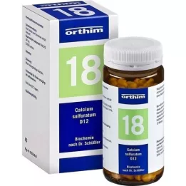 BIOCHEMIE Orthim 18 Calcium sulfuratum D 12 compresse, 400 pz
