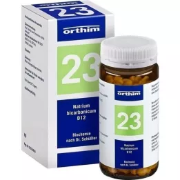 BIOCHEMIE Orthim 23 Natrium Bicarbonicum D 12 Tab., 400 pz