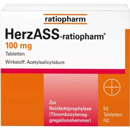Herzass- ratiopharm Compresse da 100 mg, 50 pz