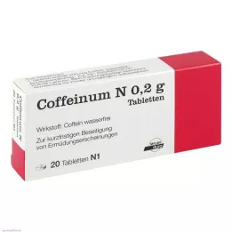 COFFEINUM N 0,2 g compresse, 20 pz