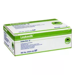 LEUKOSILK 5 cmx5 m, 6 pz